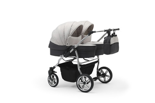Twin pram 3in1 double - double, buggy