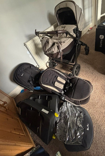 Silver cross travel system - cross,